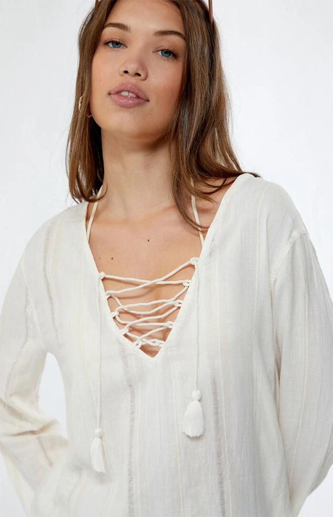 Billabong Blue Skies Beach Cover-Up Dress 2