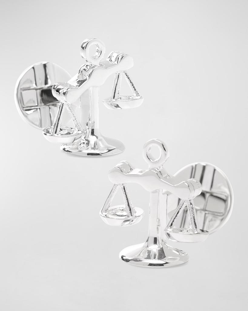 Cufflinks Inc. Moving Parts Scales of Justice Cufflinks
