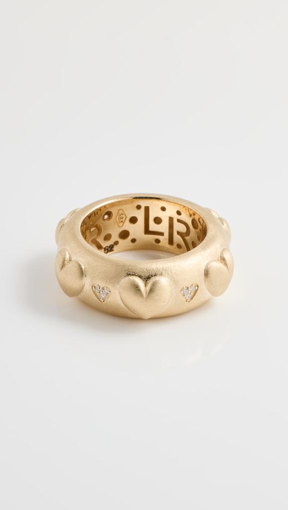 Lauren Rubinski 14k Yellow Gold & White Diamond Ring