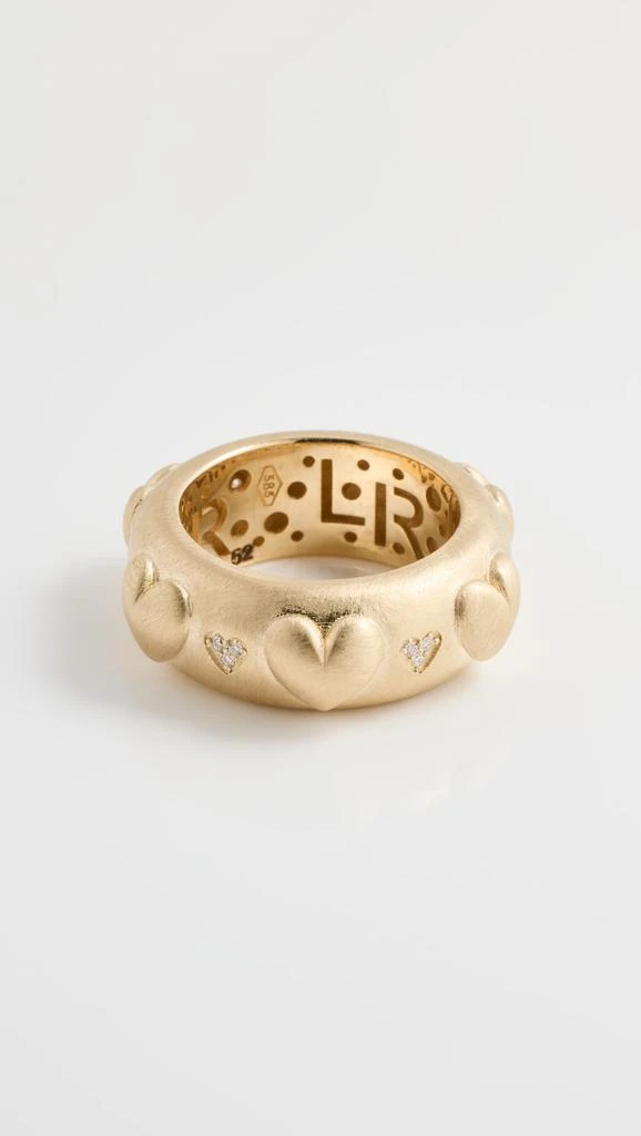 Lauren Rubinski 14k Yellow Gold & White Diamond Ring 1