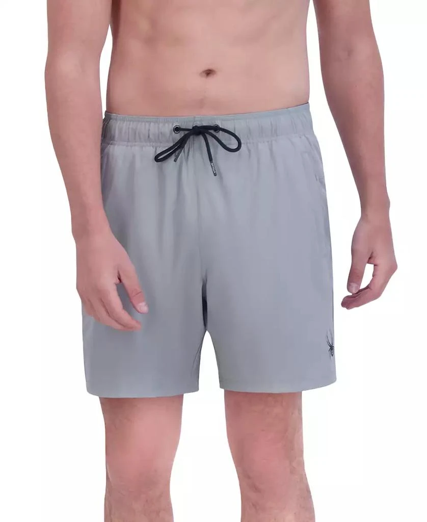 Spyder Men
s Stretch 7" Swim Trunks with Compression Liner 1