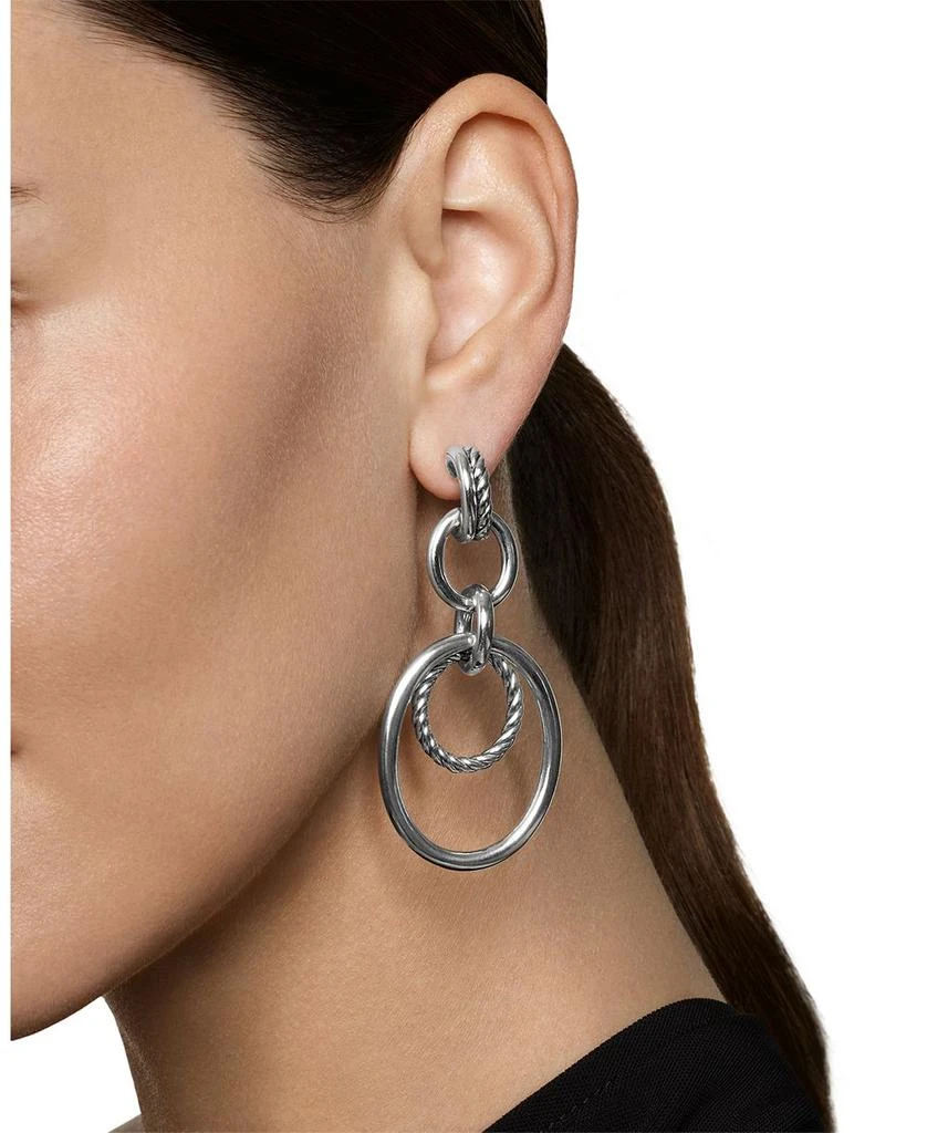 David Yurman DY Mercer® Mobile Drop Earrings in Sterling Silver, 65.7mm 5