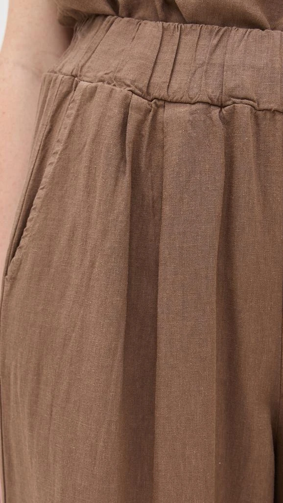 Stateside Linen Wide Leg Pull-On Pants 5