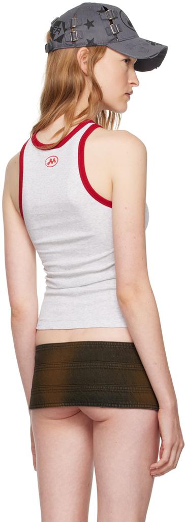 SSENSE Exclusive Gray 'Mowalola Forever' Tank Top – On Sale Now