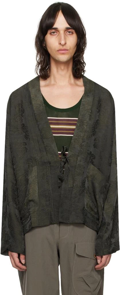 Uma Wang Green Jester Jacket 1