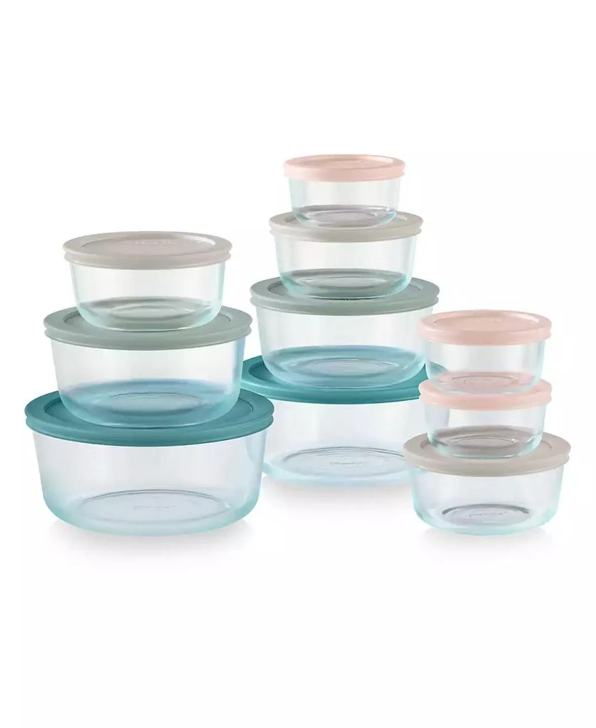 Pyrex Simply Store 20-Piece Round Glass Storage Set 1