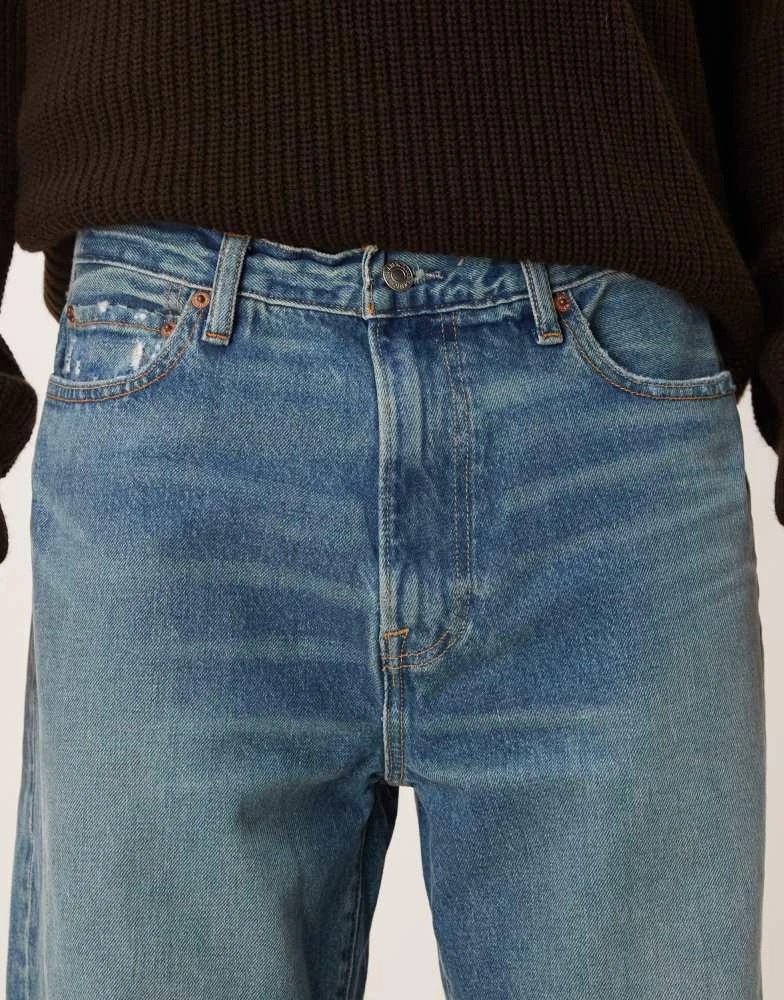Abercrombie & Fitch Abercrombie & Fitch baggy jeans in washed blue 4