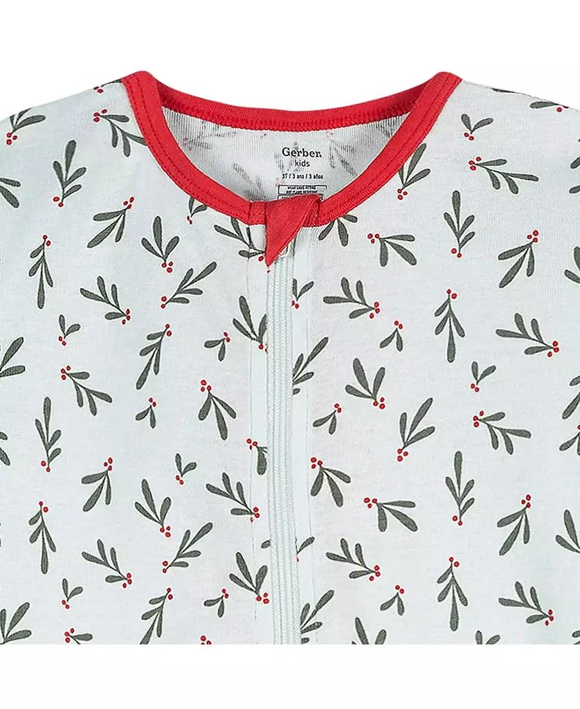 Gerber Toddler Girls 2-Pack Snug Fitting Footless Pajamas 5