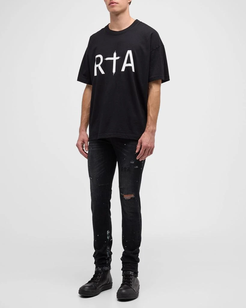 RTA Men's Liam Cross Logo T-Shirt 2