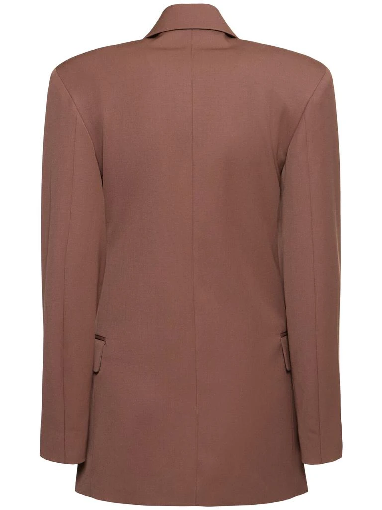 DRIES VAN NOTEN Benny Wool Gabardine Jacket 1