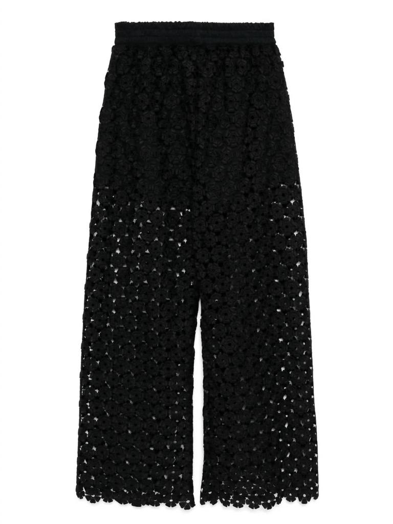 Waimari Women's Jane Lace Pants In Black