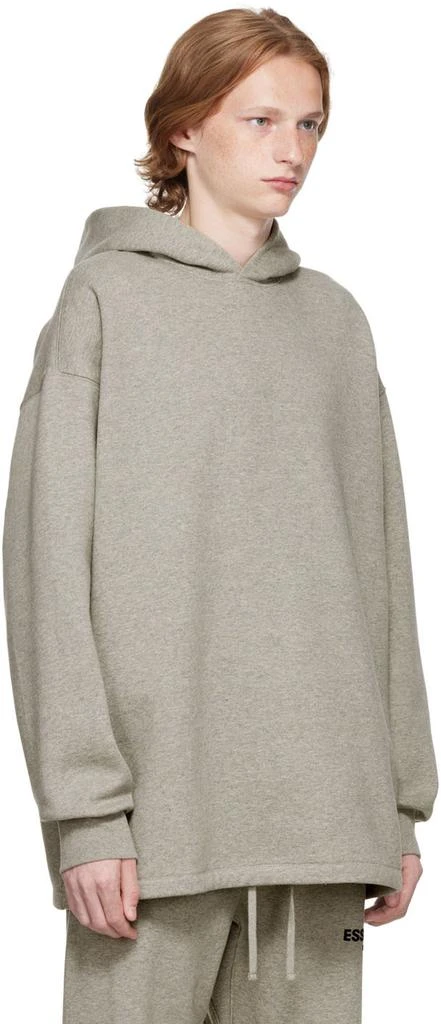 Essentials Gray Relaxed Hoodie 2