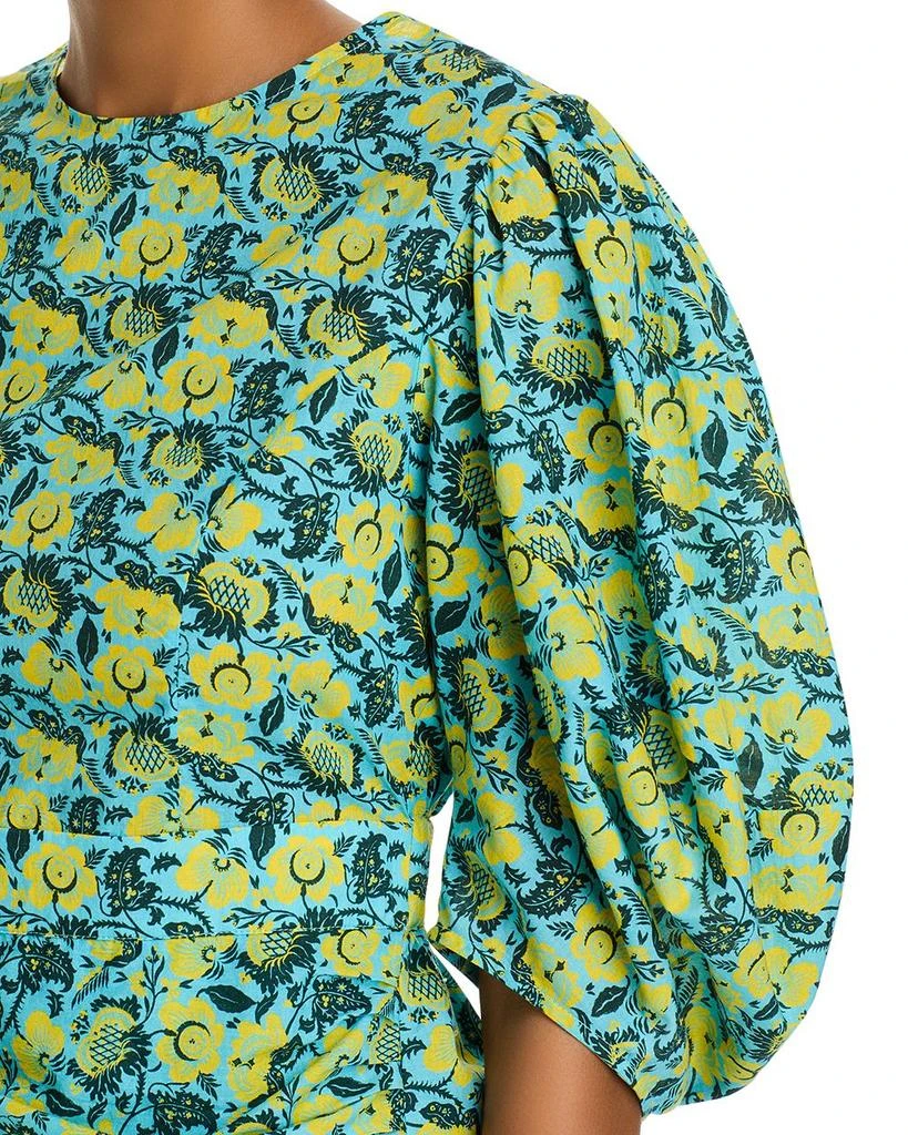 Rhode Pia Floral Print Cotton Mini Dress 2