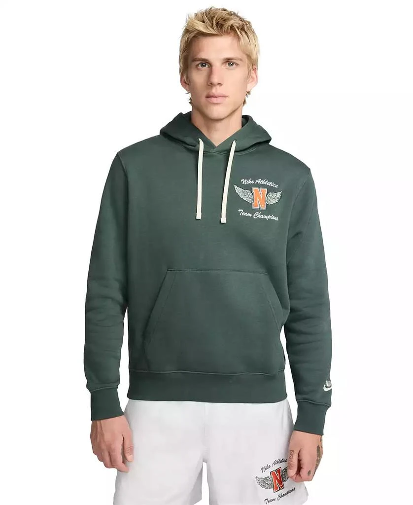 NIKE Men's Sportswear Club Logo Pullover Fleece Hoodie 1