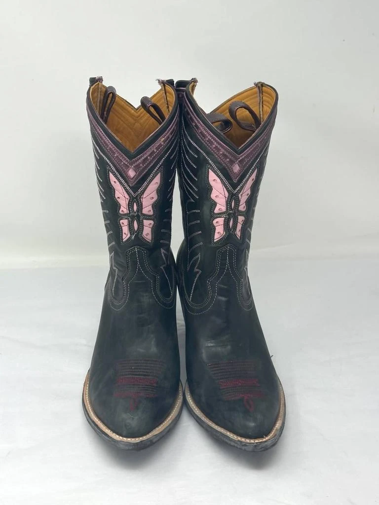 Old Gringo Women's Leather Butterfly Cowboy Boots In Pink 2