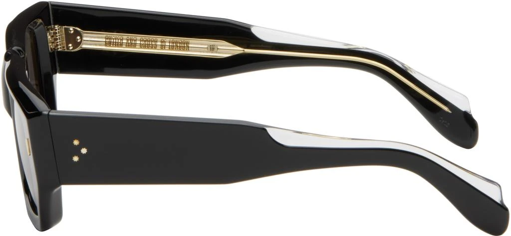Cutler and Gross Black 1413 Rectangle Sunglasses 3