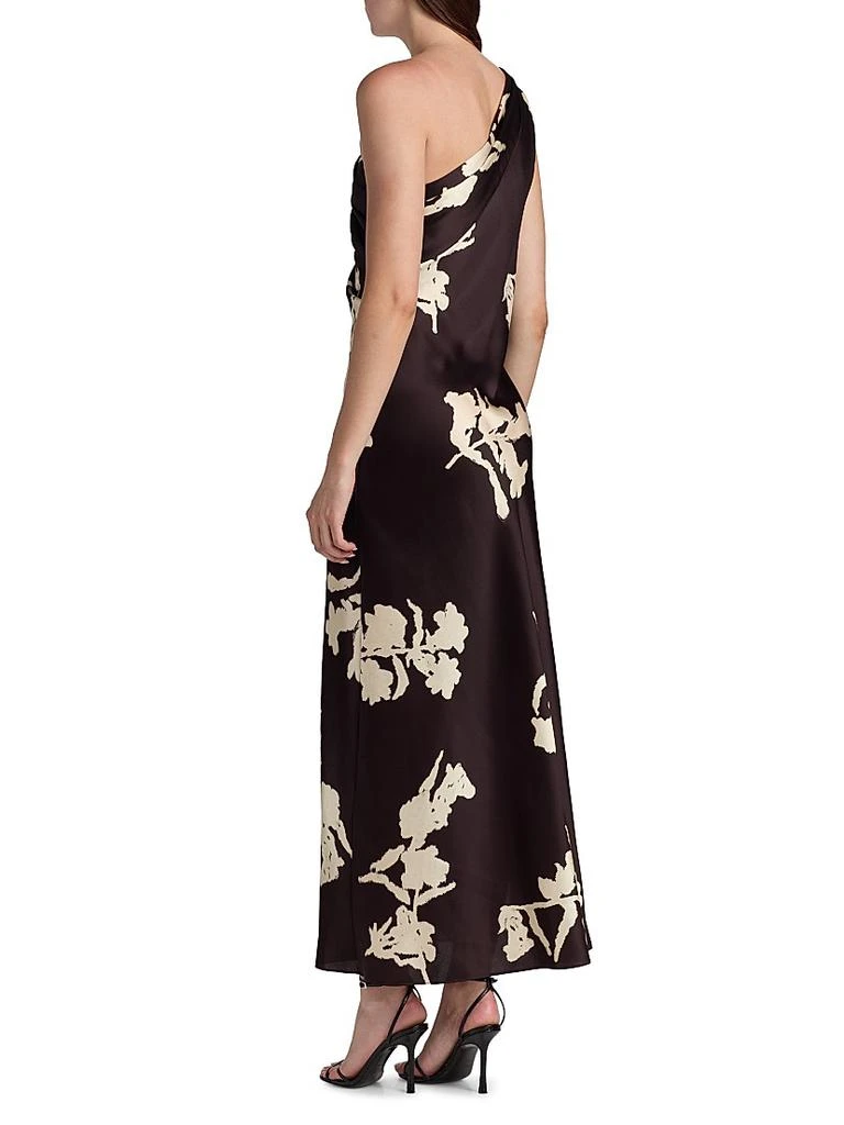 tanya backless maxi dress Tyanna Mocha Burnout Velvet Mesh Backless Mermaid Maxi Dress main image 1