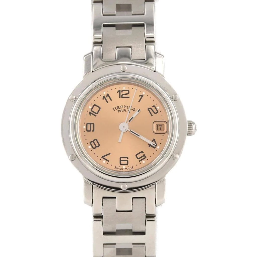 Hermes Stainless Steel Wristwatch (Pre-Owned)