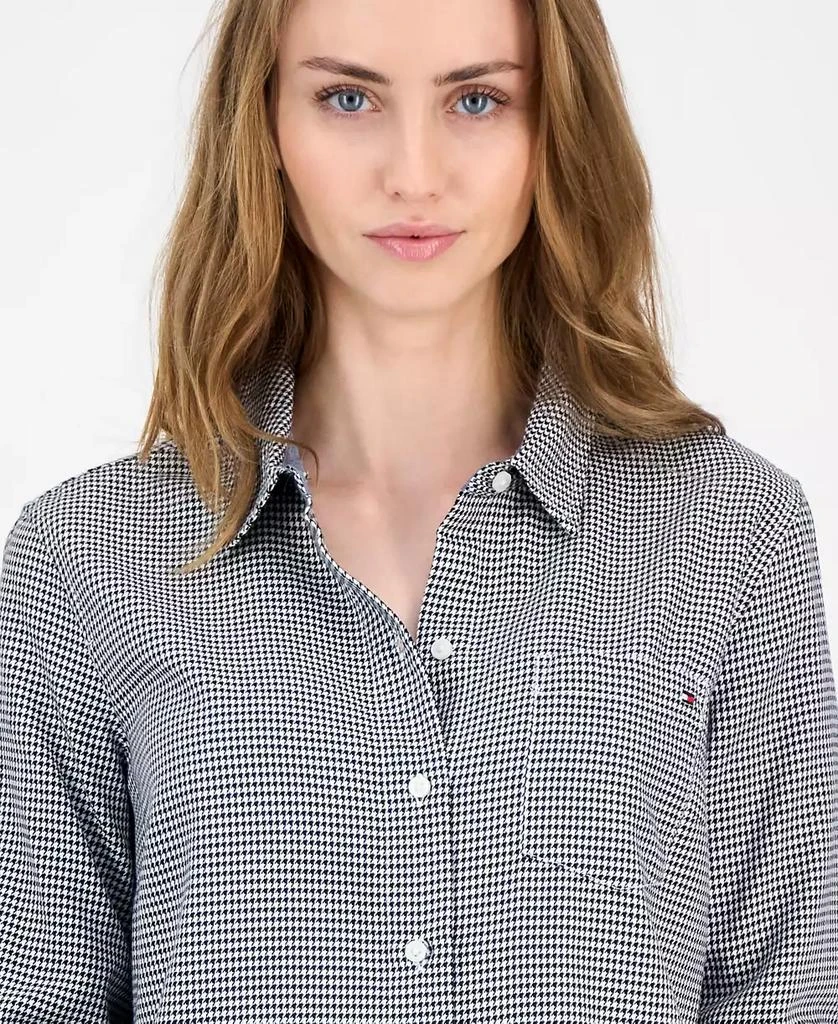 Tommy Hilfiger Women's Coquette Check Cotton Shirt 2