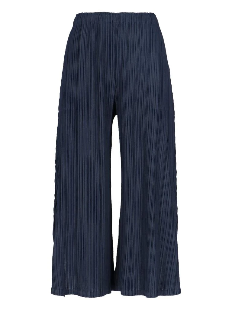 Pleats Please Pleats Please Issey Miyake Side-Slit Trousers 1