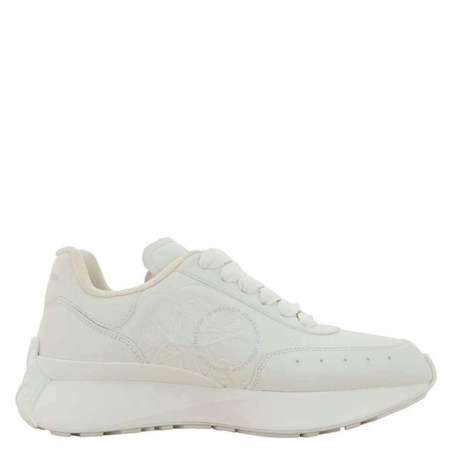 Alexander McQueen White Sprint Runner Sneakers