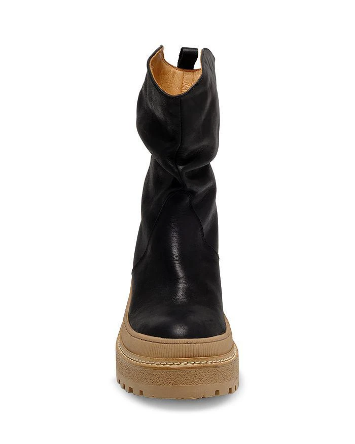 Free People Women's Mel Leather Slouch Boots 6