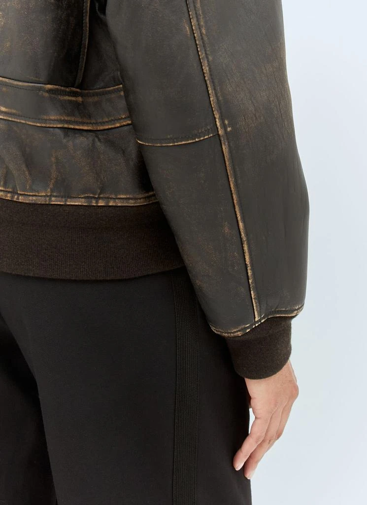 The Row Adonis Leather Jacket 6