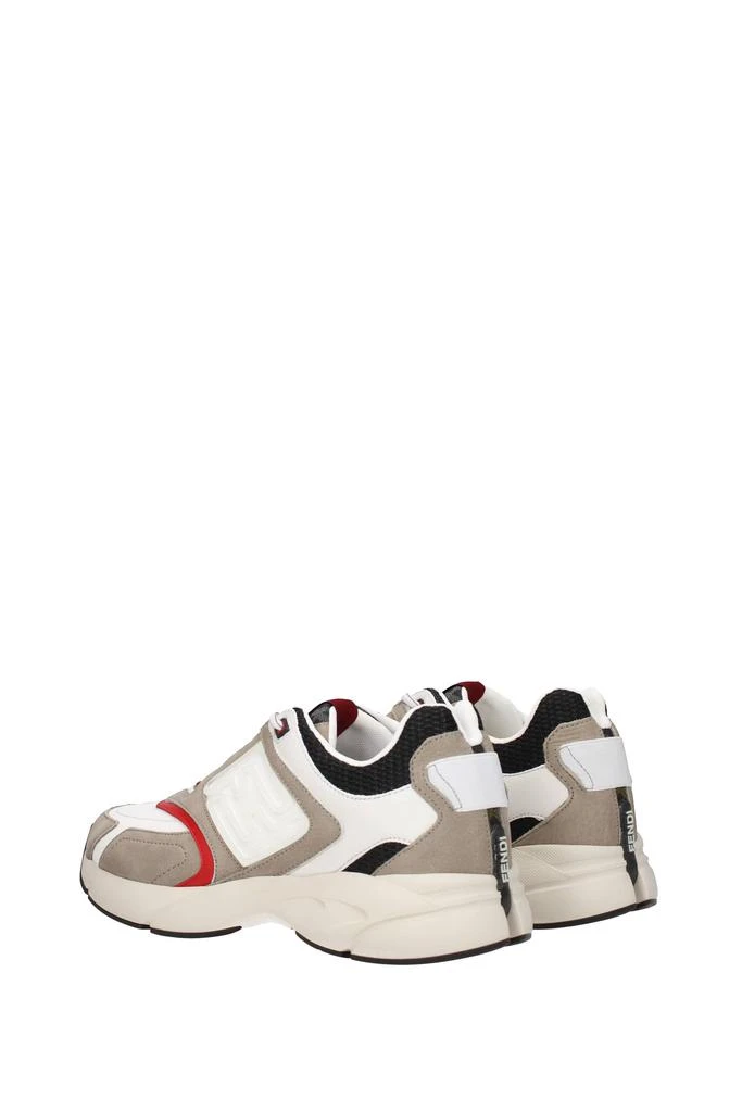 Fendi Sneakers faster Fabric White Mud 4