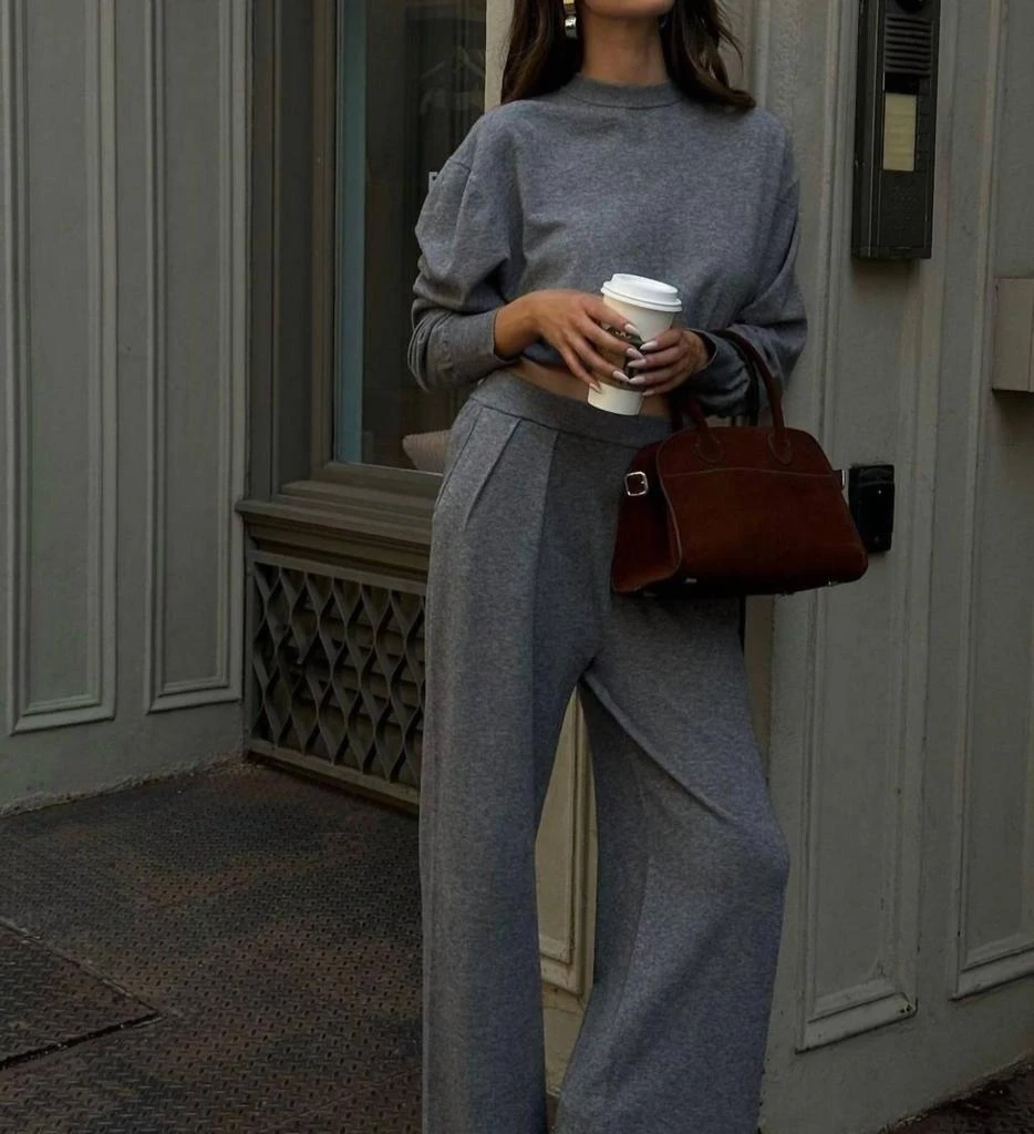 SER.O.YA Ser.O.Ya - Alya Knit Pleated Trousers 5