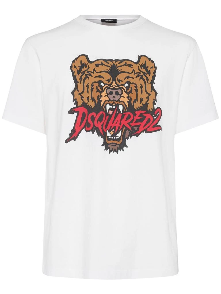 DSQUARED2 Regular Bear Print T-shirt 1