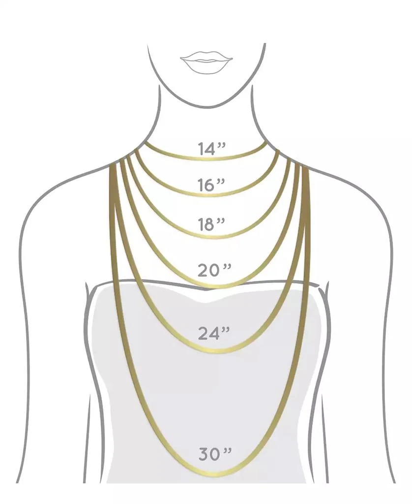 Unwritten 14K Gold Flash-Plated 3-Piece Celestial Layered Pendant Set 4