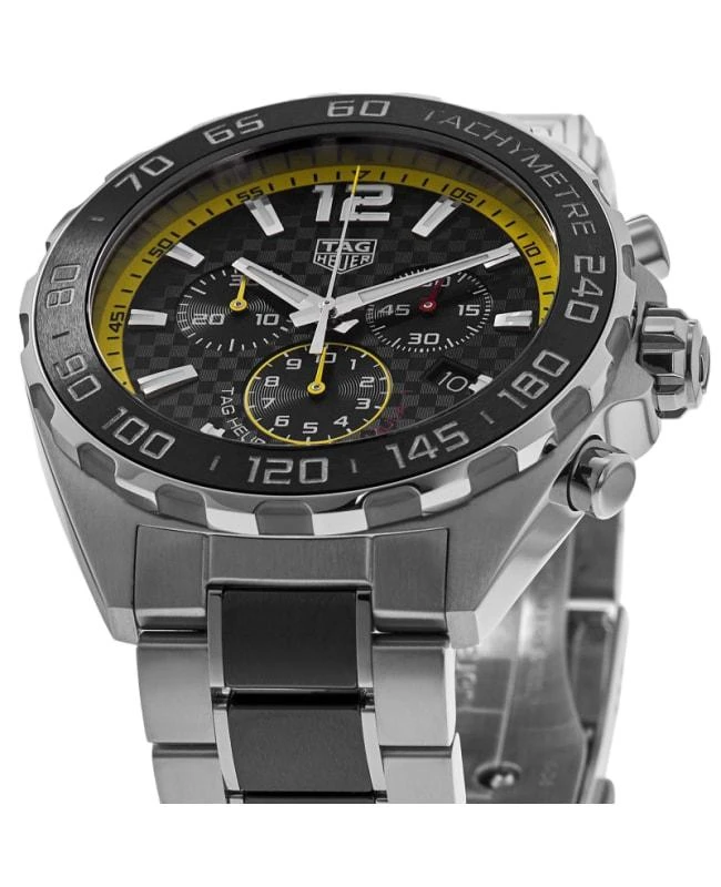 TAG Heuer Tag Heuer Formula 1 Quartz Chronograph Black Dial Ceramic & Steel Men's Watch CAZ101AC.BA0843 2