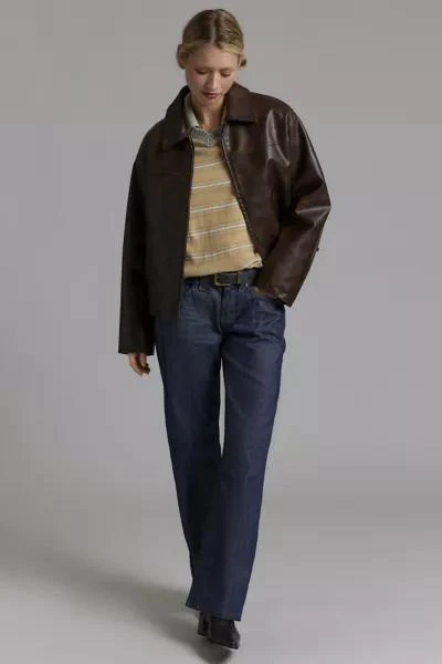 BDG BDG Sasha Faux Leather Oversized Car Jacket 3