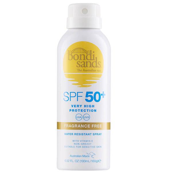 Bondi Sands Bondi Sands SPF50 Aerosol Fragrance Free Mist Spray 160g