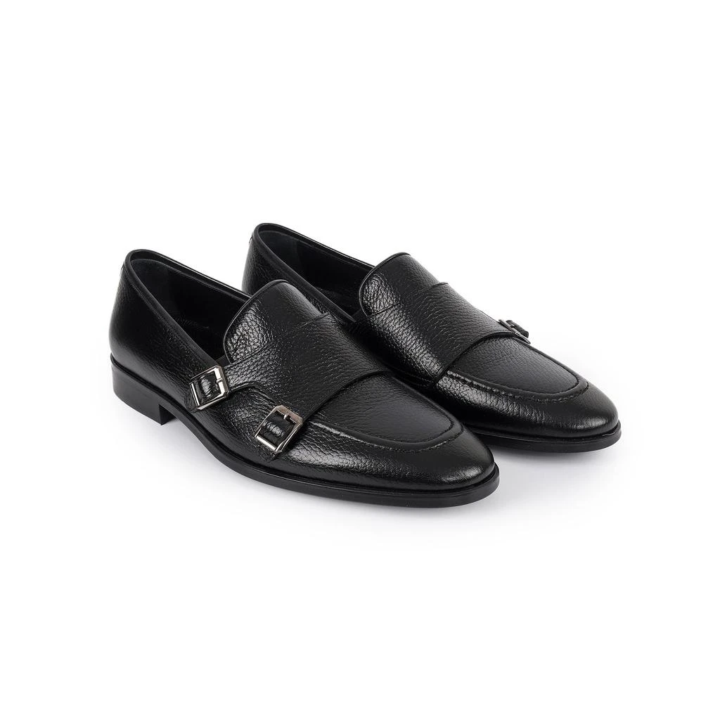 Vella Pais Men\'s Size 11 Black Leather Casual Slip On Loafer Shoes Vella Pais Carlito Penny Loafer | ShopSimon main image 4