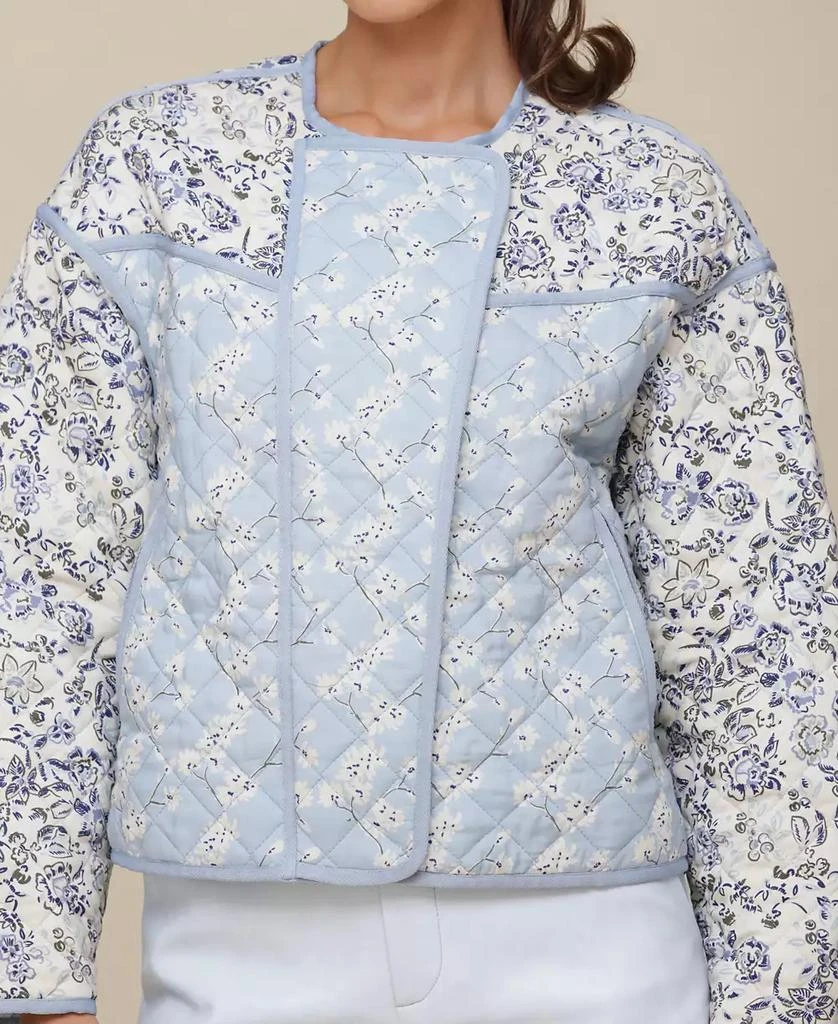 Avec Les Filles Women's Patchwork Quilted Jacket 5