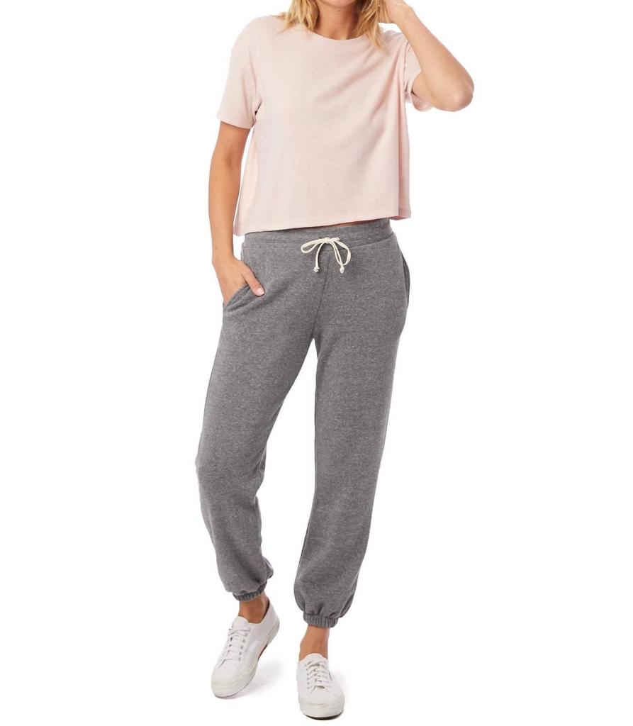 Alternative Classic Sweatpant In Eco Grey