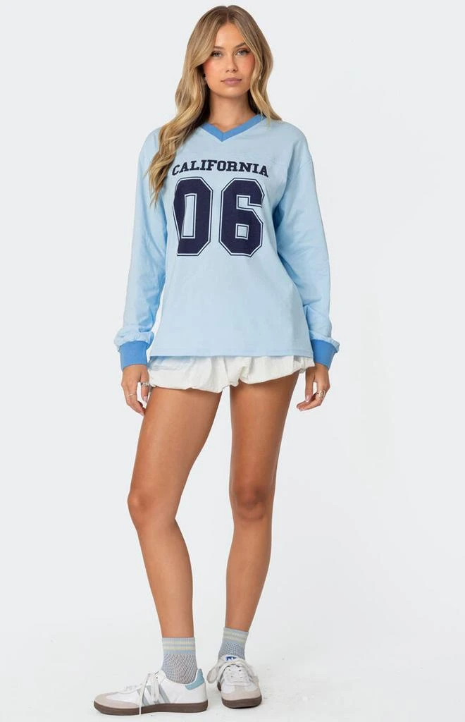 Edikted 06 Oversized Long Sleeve T-Shirt 4