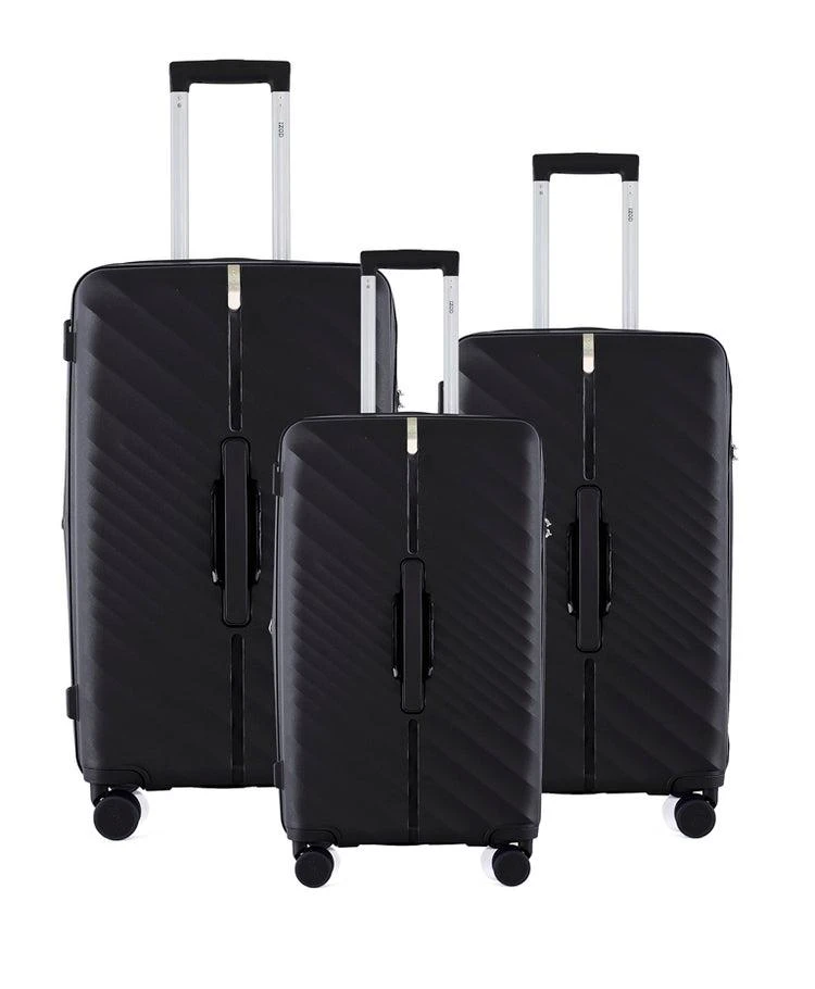 IZOD IZOD Gail Polycarbonate Hard shell Expandable Lightweight 3 Piece Luggage Set 6