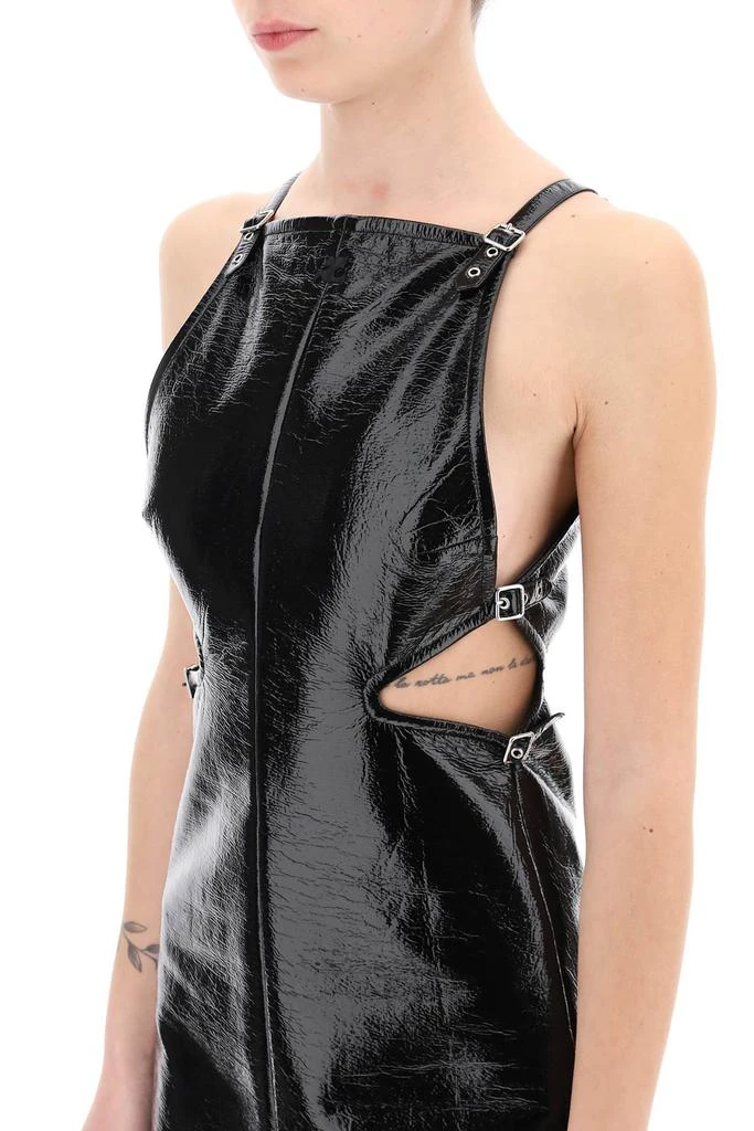 courreges mini vinyl dress for a bold 4