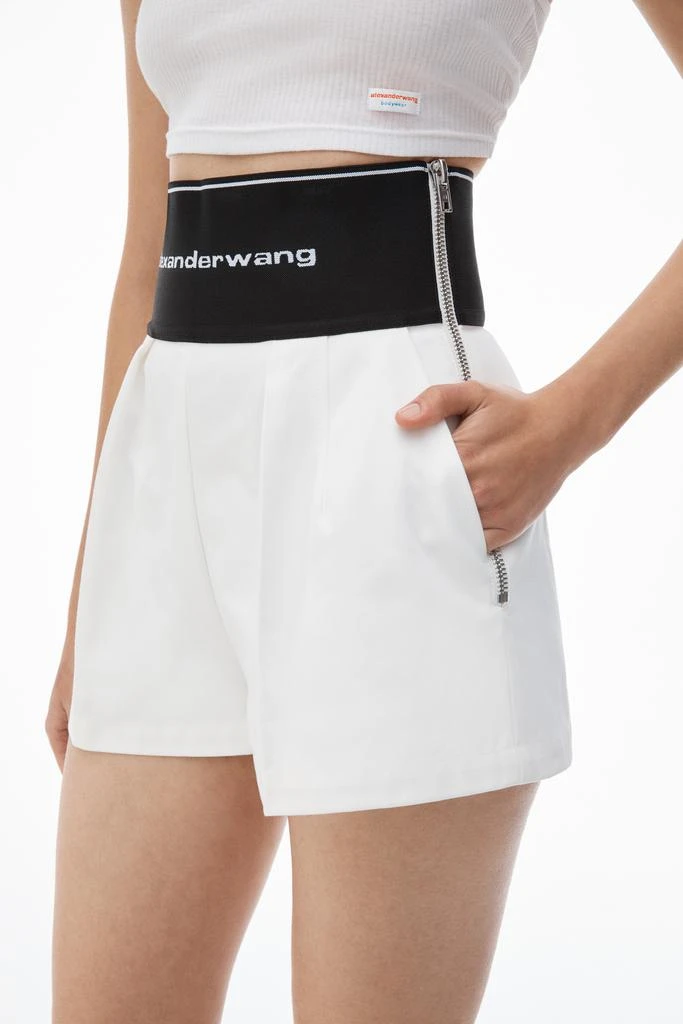 Alexander Wang SAFARI SHORT IN COTTON TAILORING 3