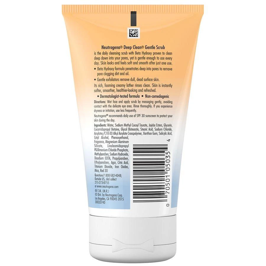 Neutrogena Deep Clean Gentle Facial Scrub 4