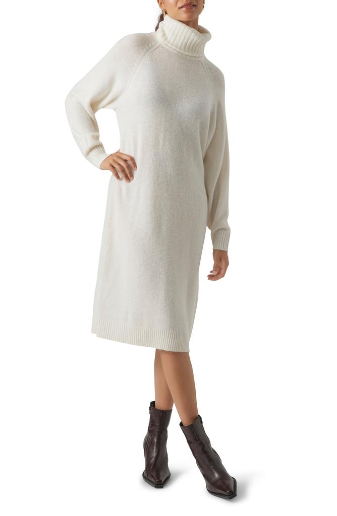 VERO MODA Daniela Turtleneck Long Sleeve Sweater Dress