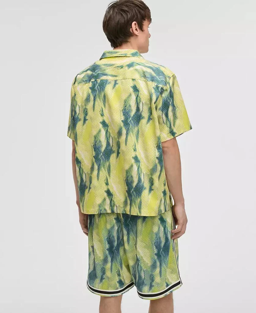 Mode of One Men's Aura Relaxed-Fit Printed Button-Down Camp Shirt, Exclusively at Macy's 6
