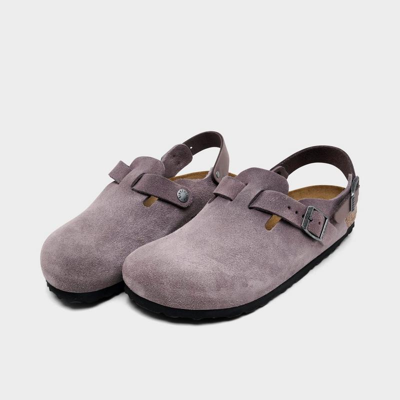 Birkenstock Women
s Birkenstock Tokio Suede Leather Clogs