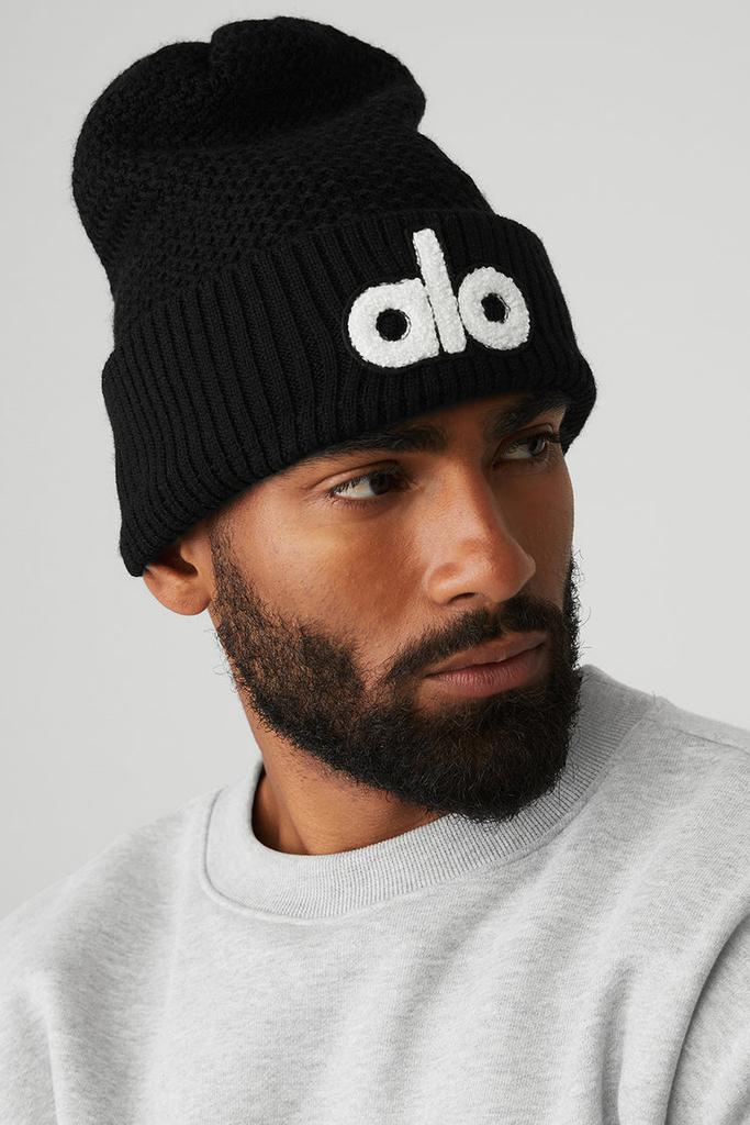 Alo Cool Skies Beanie - Black - Hats - Free Shipping - BeyondStyle