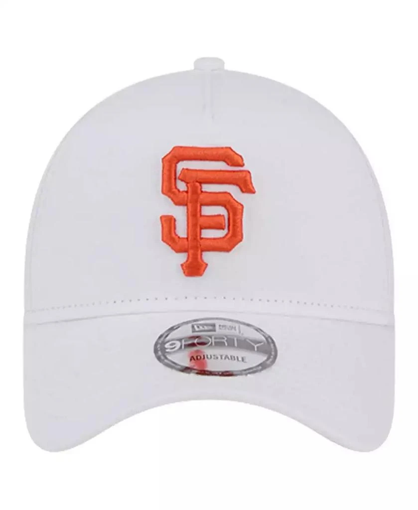 New Era Men's White San Francisco Giants TC A-Frame 9FORTY Adjustable Hat 2