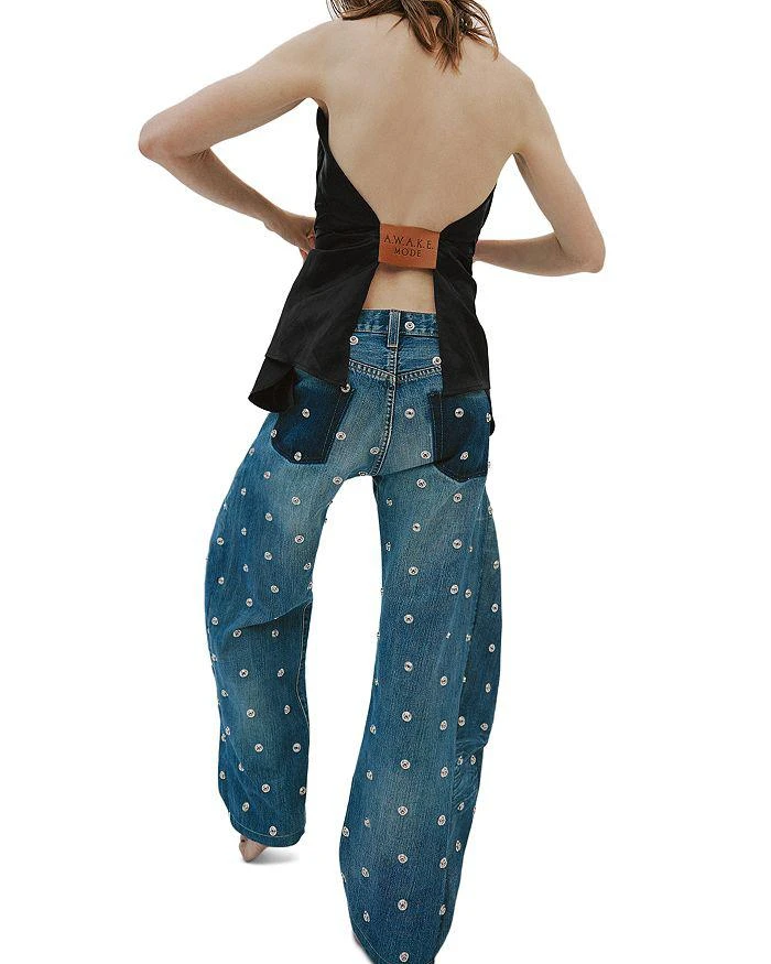 A.W.A.K.E. Mode Deconstructed Halter Shirt 3