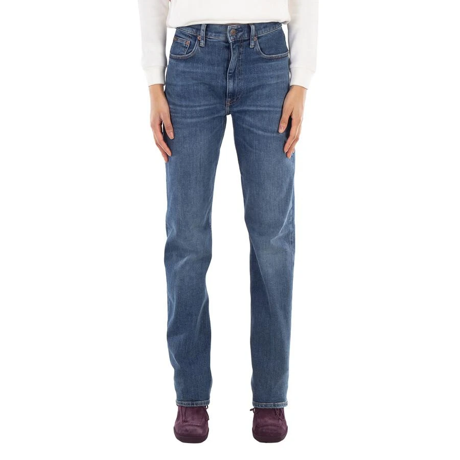 Ralph Lauren High-Rise Straight Denim Jeans 1