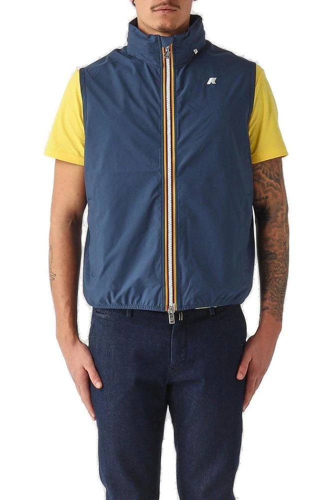 K-Way K-Way Hooded Zip-Up Vest